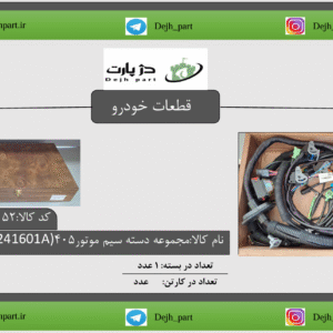 مجموعه دسته سیم موتور 405 (YG20241601A)