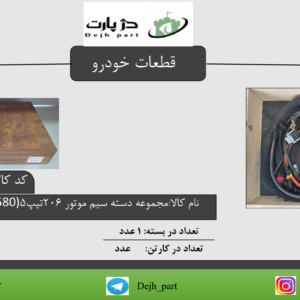 دسته سیم موتور پژو 206 تیپ 5